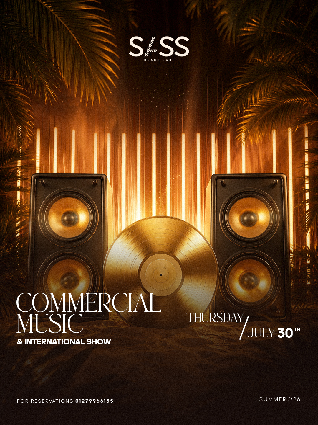 THU 30 JULY | Commercial Music + International Show