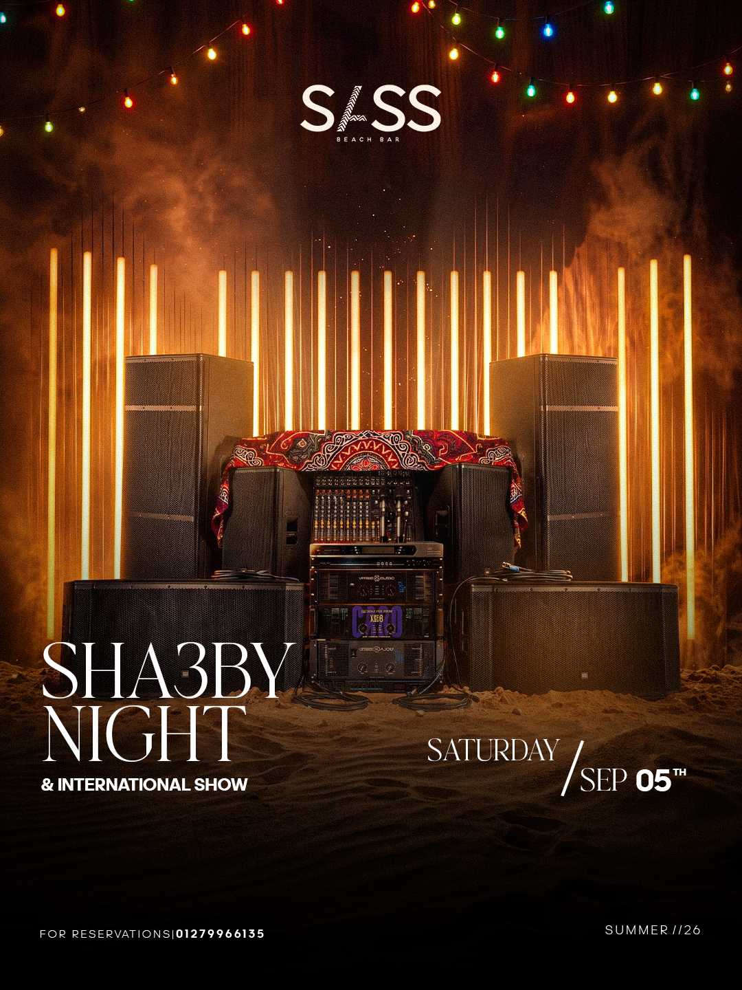 SAT 05 SEP | Sha3by Night + International Show